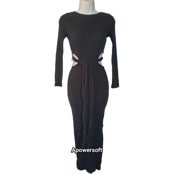 Rib Knit Bodycon Dress (0429) - Picture 1 of 7